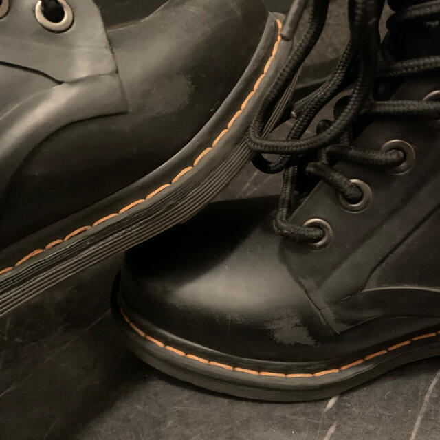 Dr.Martens(ドクターマーチン)のDr. Martens ドクターマーチン　ワークブーツ　8ホール 24cm 黒 レディースの靴/シューズ(ブーツ)の商品写真