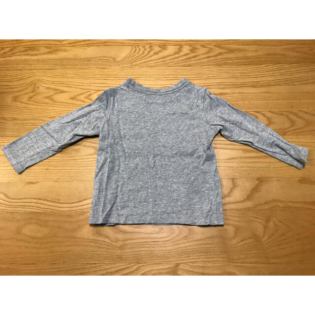 babyGAP(ベビーギャップ)のbaby gap ロンT グレー　size95 キッズ/ベビー/マタニティのキッズ服男の子用(90cm~)(Tシャツ/カットソー)の商品写真