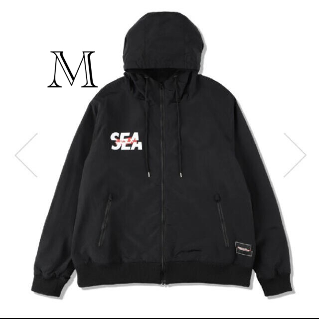 SEA(シー)のWDS × XXX Nylon Parka / BLACK (XXX-SP-01 メンズのトップス(パーカー)の商品写真