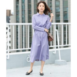 アーバンリサーチロッソ(URBAN RESEARCH ROSSO)のsakura31様専用　F by ROSSO　ウエスト切替シャツワンピース(ロングワンピース/マキシワンピース)