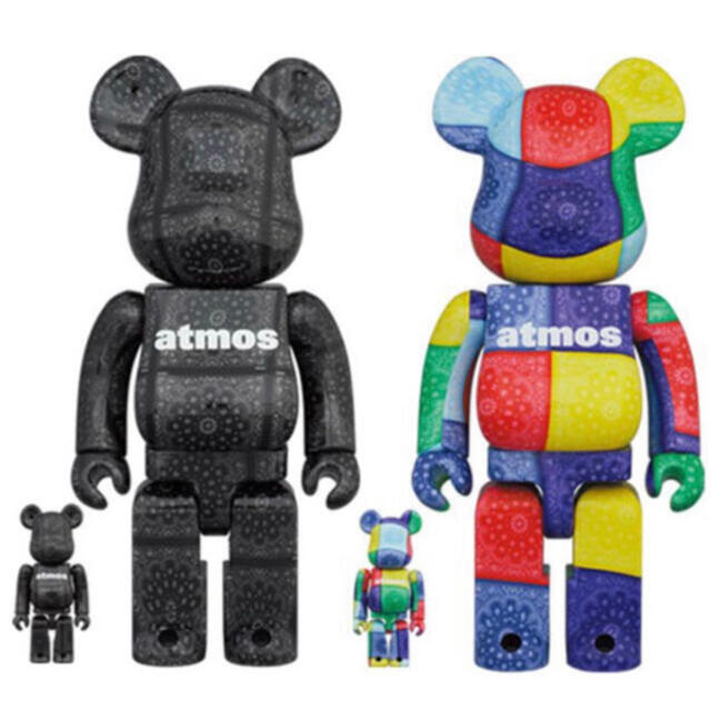 BE@RBRICK atmos BANDANA 100％ & 400％ セットその他