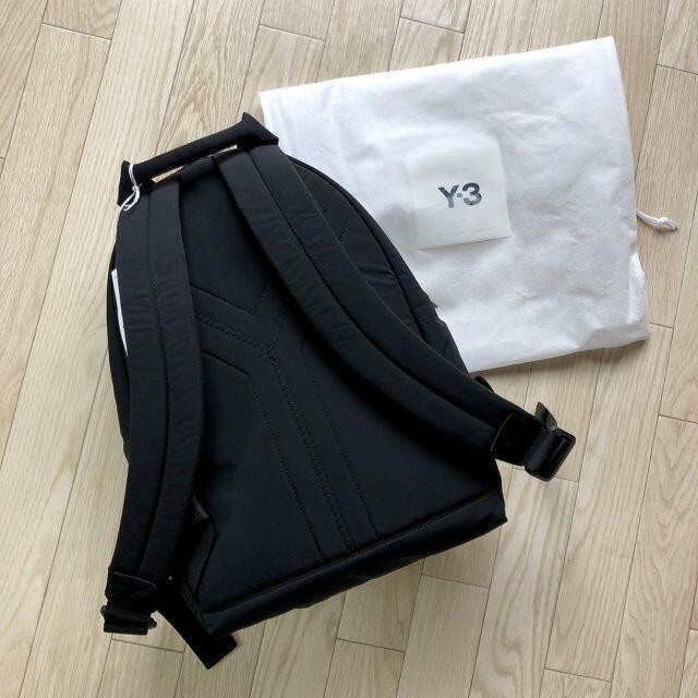 新品 新作✨ Y-3 ロゴパッチ バックパック ブラック