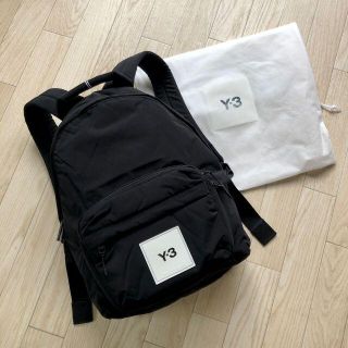 新品 新作✨ Y-3 ロゴパッチ バックパック ブラック