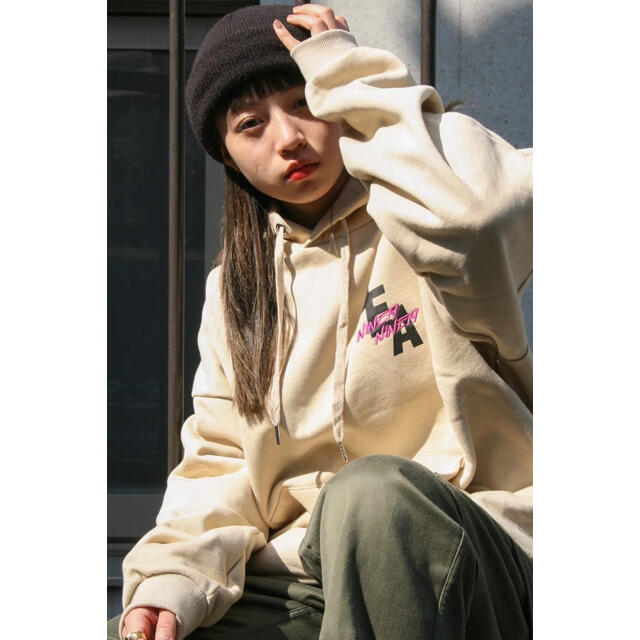 Wtaps×Champion コラボ フーディ ベージュ XL 送料込み