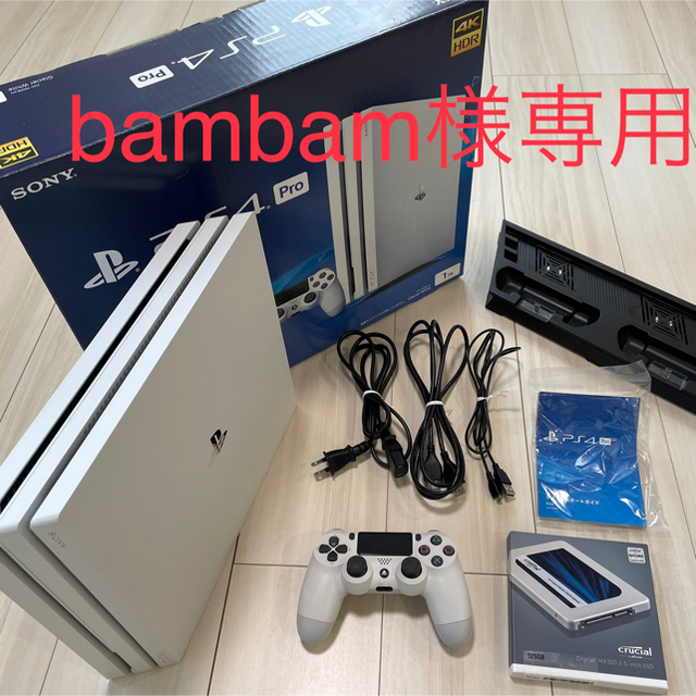 PS4 Pro  1TB CUH-7000BB02(SSD525GB換装済)