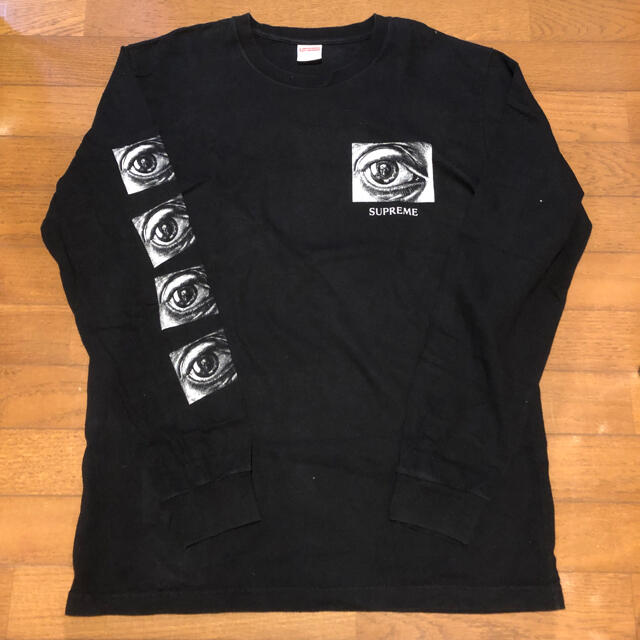 L Supreme M.C. Escher Eye Print L/S Tee