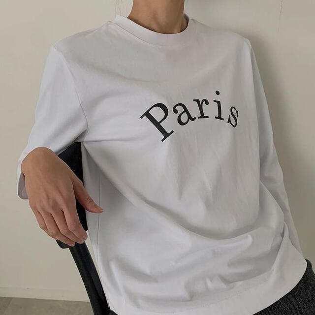 新品　yonfa ロゴT paris