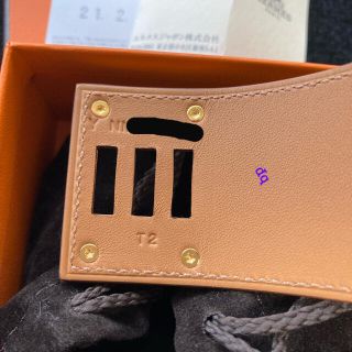 【新品未使用】エルメス レザーブレスレット 《アス・ドゥ・クール》