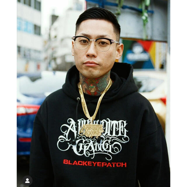 black eye patch aphroditegang フーディー　XL