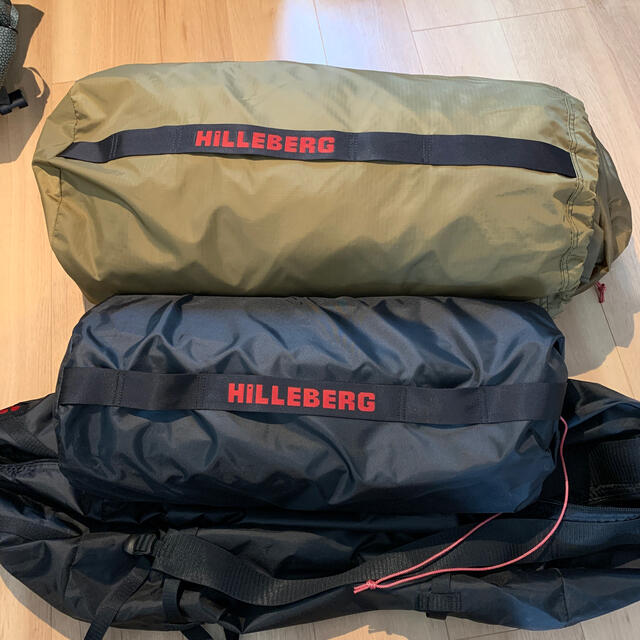 HILLEBERG(ヒルバーグ)のヒルバーグ　アトラス　サンドカラー新品未使用 スポーツ/アウトドアのアウトドア(テント/タープ)の商品写真