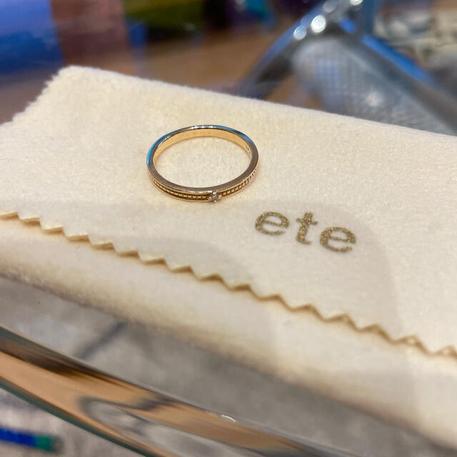 ete(エテ)のete リング　12号 レディースのアクセサリー(リング(指輪))の商品写真