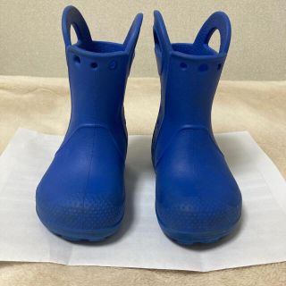 クロックス(crocs)のクロックス 長靴 レインブーツ　c 6  14cm お値下げしました(長靴/レインシューズ)