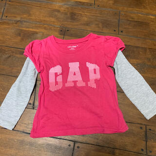 ベビーギャップ(babyGAP)のbaby gap 90 重ね着風ロンT 女の子(Tシャツ/カットソー)