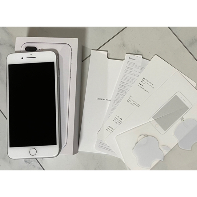 Apple - iphone8 Plus Silver 64Gb Simフリーの通販 by sshop｜アップルならラクマ