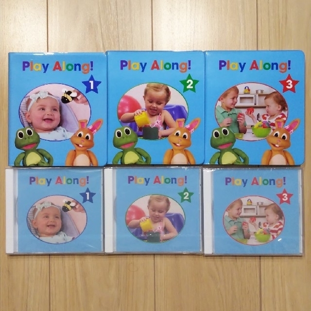 イングリッシュPlay Along CD DVD各3枚セット