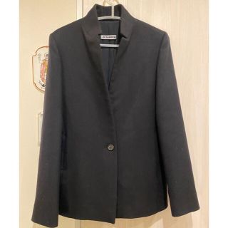 ジルサンダー(Jil Sander)の極上品　JIL SANDER ヴァージンウール　ジャケット　34 極美品(テーラードジャケット)