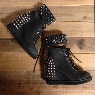 ジェフリーキャンベル(JEFFREY CAMPBELL)の❤インヒールブーツ&フラットシューズ2足(ブーツ)