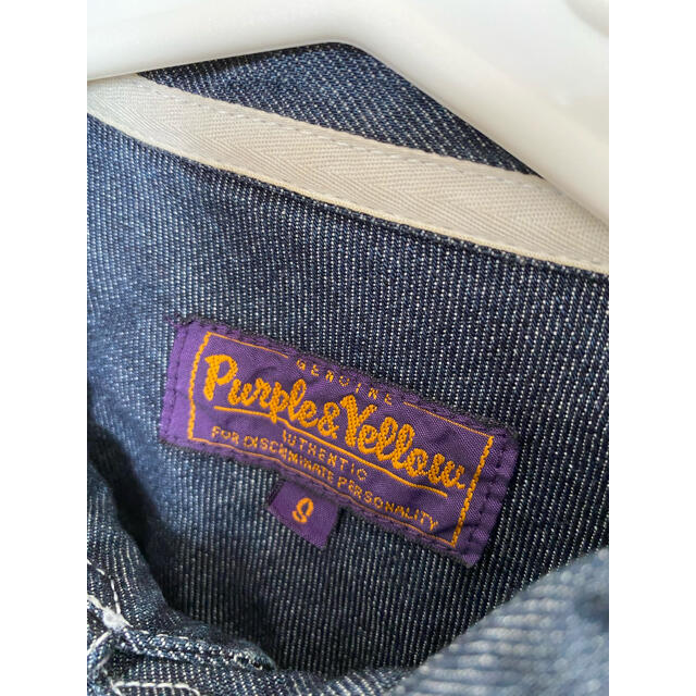 Purple&Yellow デニムシャツ　メンズS メンズのトップス(シャツ)の商品写真