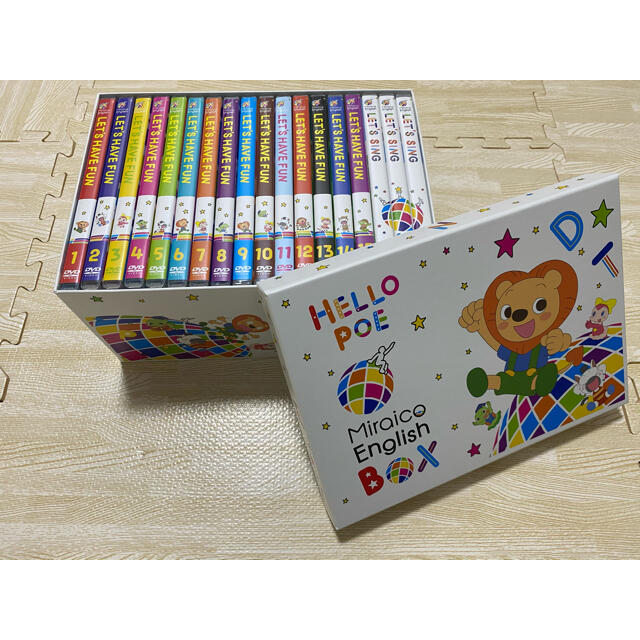 ミライコイングリッシュ DVD&CDフルセット Miraico English