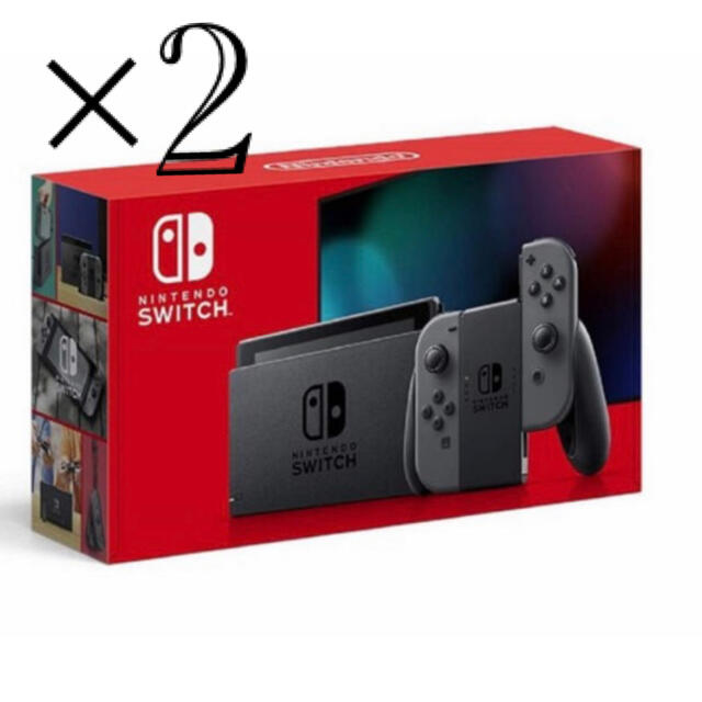 Nintendo Switch - switch グレー　2台