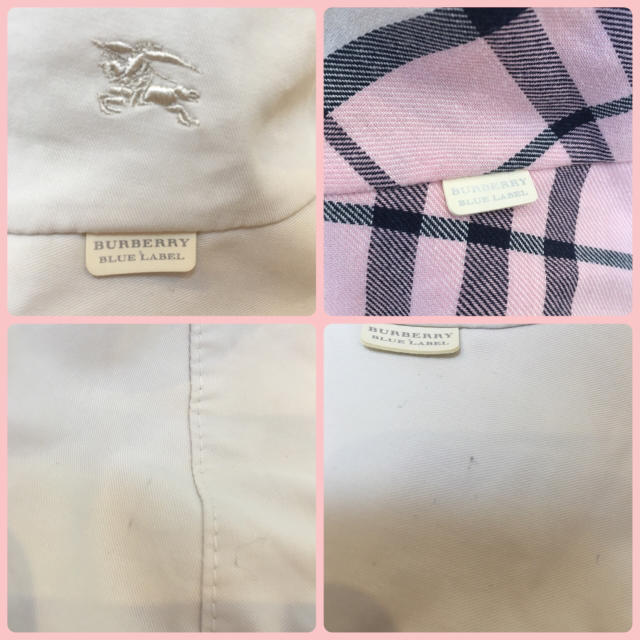 BURBERRY(バーバリー)のお値下げ♡2wayチェックリバーシブルハット♡バーバリーブルーレーベル レディースの帽子(ハット)の商品写真