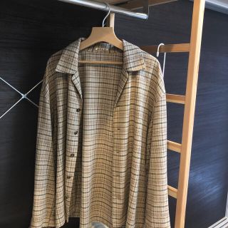 コモリ(COMOLI)の18ss AURALEE SILK SUMMER TWEED BLOUSON(ブルゾン)