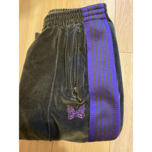 needles ベロアトラックパンツ velour track pantsメンズ