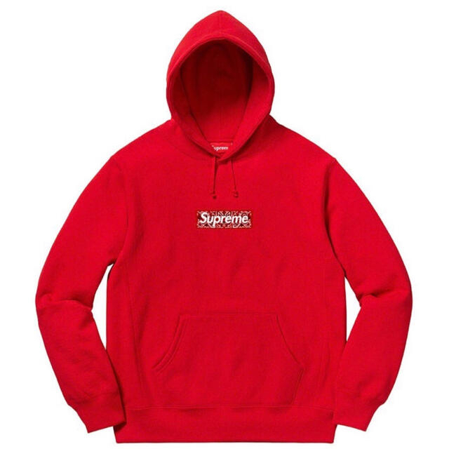 安価 ワタナベ Supreme Hooded Logo Box Bandana TAKE-Csupreme