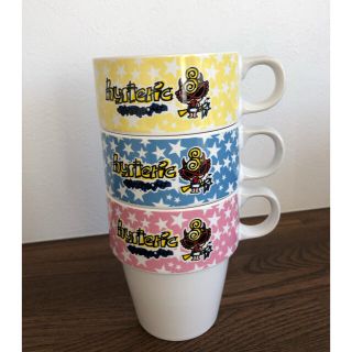 ヒステリックミニ(HYSTERIC MINI)のヒステリックミニ　マグカップ3個セット　　新品(グラス/カップ)