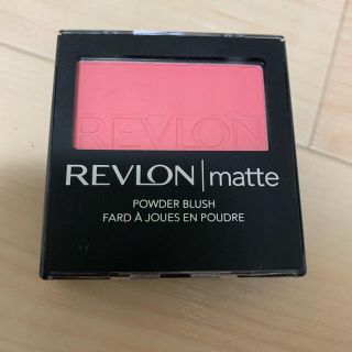 レブロン(REVLON)のREVLON マット パウダー　ブラッシュ　#012 ベイビーピンク(チーク)