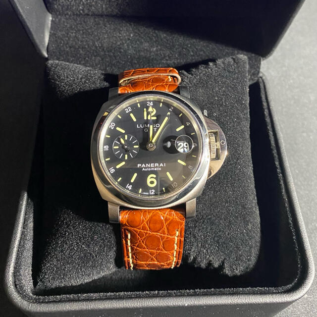 OFFICINE PANERAI(オフィチーネパネライ)の※値下※パネライ  ルミノールGMT PAM00244 メンズの時計(腕時計(アナログ))の商品写真