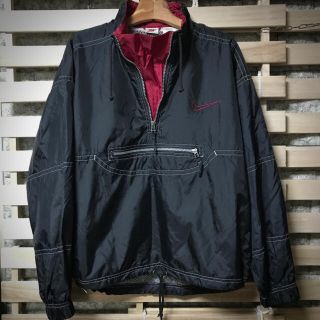 ナイキ(NIKE)のナイキ　ヴィンテージ  アノラック　リップストップ　ナイロン　銀タグ　90s(ナイロンジャケット)