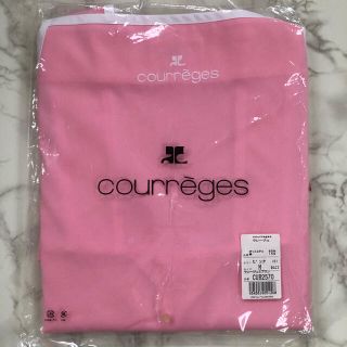 クレージュ(Courreges)のクレージュ　エプロン　ピンク　新品未使用(収納/キッチン雑貨)