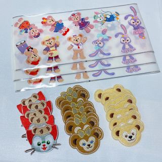 専用❤️ダッフィー&シェリーメイワッペン(キャラクターグッズ)