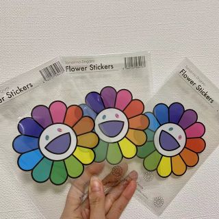 フラワー(flower)のFlower Stickers フラワーステッカー　カイカイキキ　送料無料(キーホルダー)