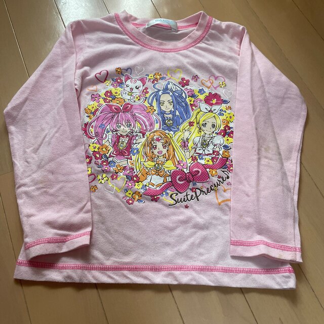 BANDAI(バンダイ)のプリキュアパジャマ    キッズ/ベビー/マタニティのキッズ服女の子用(90cm~)(パジャマ)の商品写真