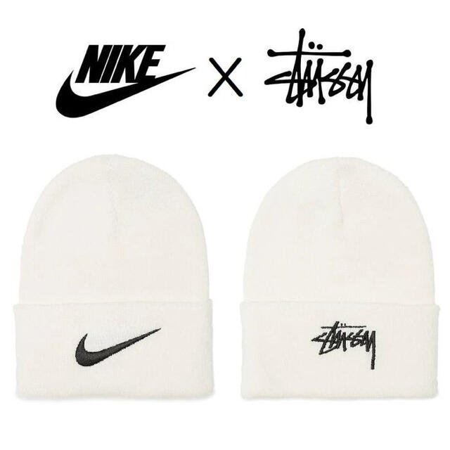 STUSSY NIKE ビーニー ニット帽ニット帽/ビーニー