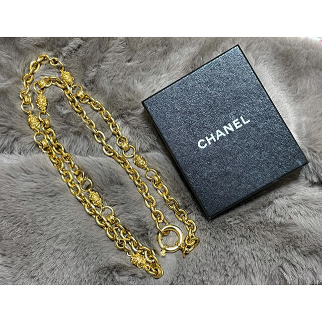 CHANELビンテージロングネックレス