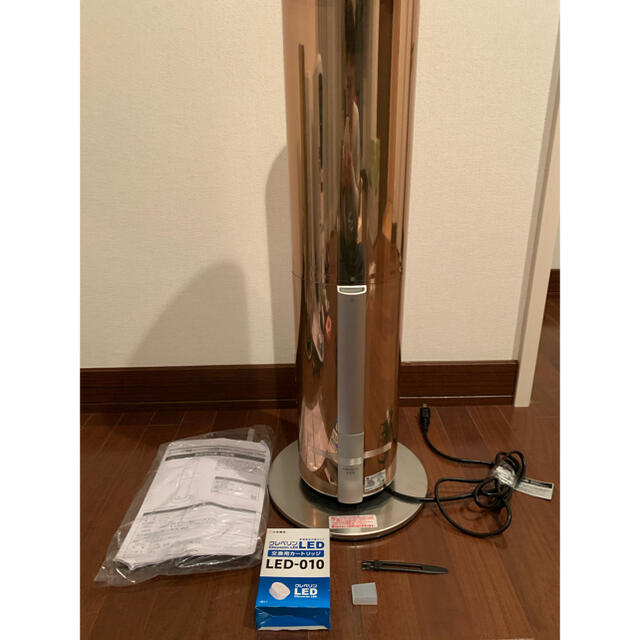 ドウシシャ 加湿器 ハイブリッド式 クレベリンLED搭載 カンタン給水 除菌