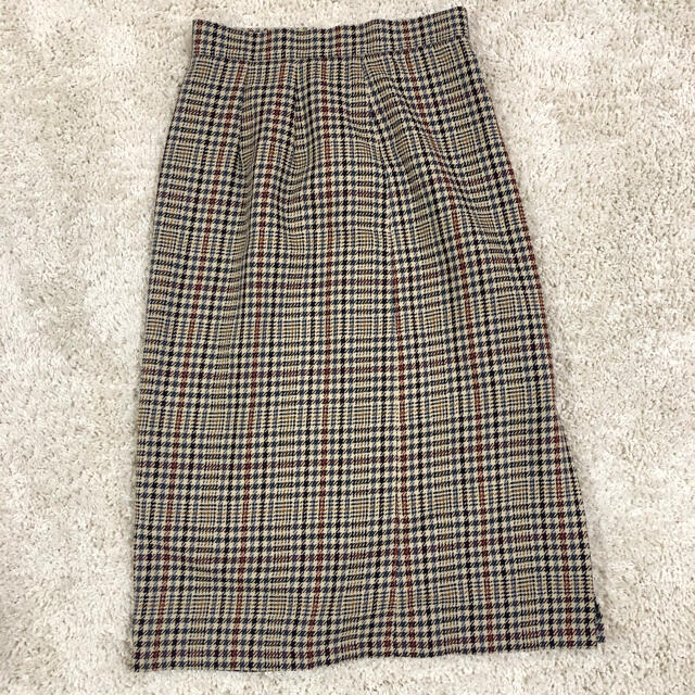 GU(ジーユー)のGU スカート チェック柄 レディースのスカート(ロングスカート)の商品写真