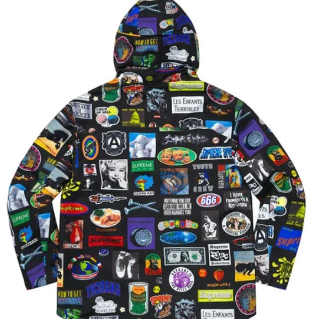 ブラックサイズSupreme GORE-TEX Stickers Jacket XL 黒