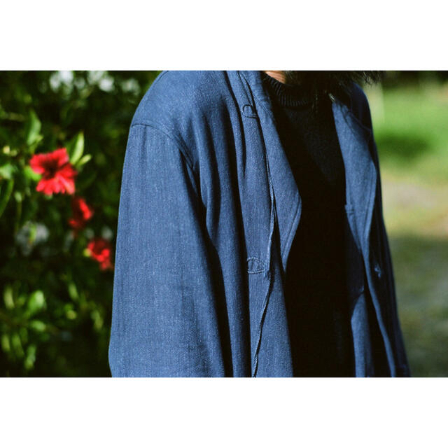 COMOLI 21SS フレンチブルースタンドカラージャケット サイズ3 新品
