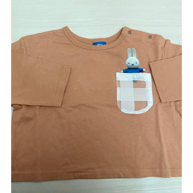 『ポポさま専用』ミッフィー　Tシャツ　転写ポケット　80センチ キッズ/ベビー/マタニティのベビー服(~85cm)(Ｔシャツ)の商品写真
