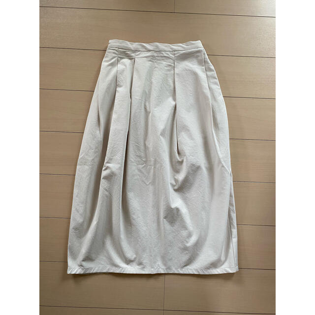MUJI (無印良品)(ムジルシリョウヒン)の撥水ストレッチチノバルーンスカート レディースのスカート(ひざ丈スカート)の商品写真