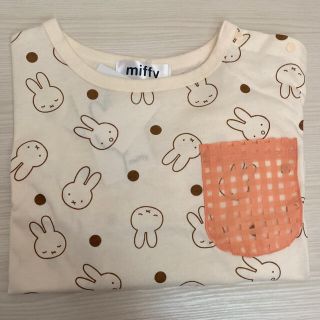 『ポポさま専用』ミッフィー　Tシャツ　総柄　80センチ(Ｔシャツ)