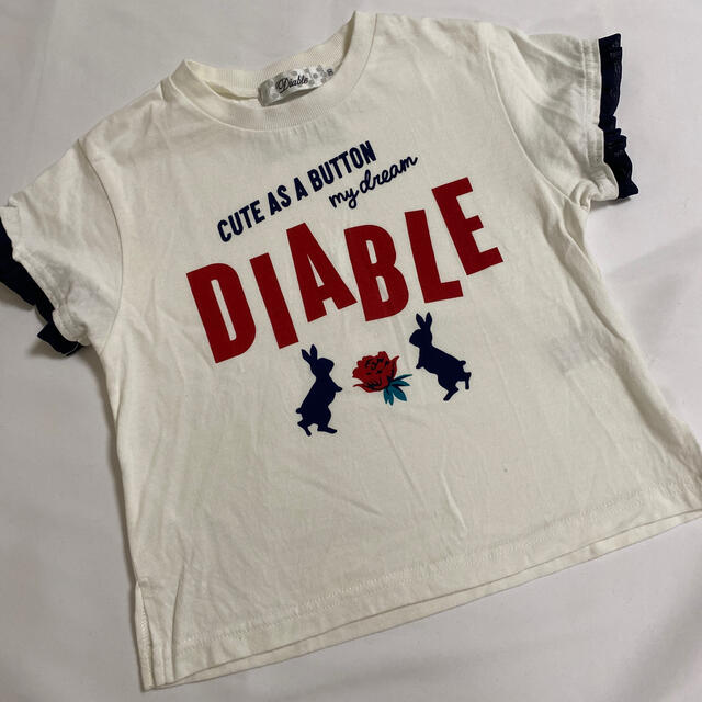 Diable(ディアブル)のDiable 298 キッズ/ベビー/マタニティのキッズ服女の子用(90cm~)(Tシャツ/カットソー)の商品写真