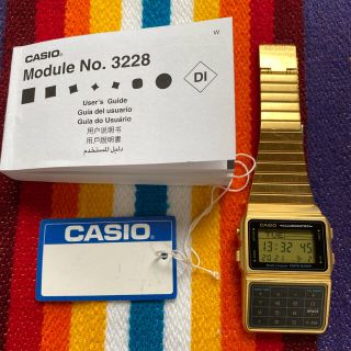 カシオ(CASIO)の新品 CASIO データバンク デジタル 腕時計 男女兼用(腕時計(デジタル))