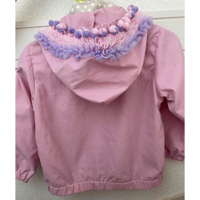 パンパンチュチュ　ウインドブレーカー　90センチ キッズ/ベビー/マタニティのキッズ服女の子用(90cm~)(ジャケット/上着)の商品写真