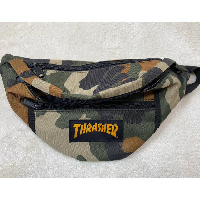 THRASHER(スラッシャー)のTHRASHER スラッシャー ボディバッグ 迷彩柄 メンズのバッグ(ボディーバッグ)の商品写真