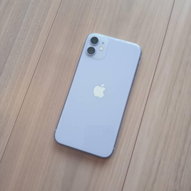 Apple(アップル)の❤本日まで❤iPhone11  64GB SIMフリー パープル スマホ/家電/カメラのスマートフォン/携帯電話(スマートフォン本体)の商品写真